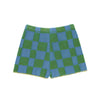 YANYAN KNITS 25 Spring/Summer Embellished Plaid Waist Mini Skirt YYK-YYW25-0632-PINSE Colorblock